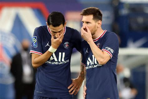 messi and di maria psg